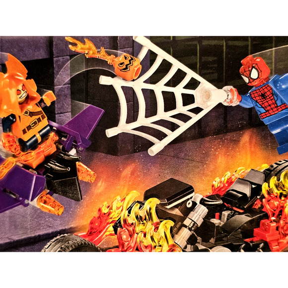 SPIDERMAN GHOST RIDER TEAM UP Marvel Super Heroes LEGO Set #76058 RETIRED Sealed - Picture 9 of 15